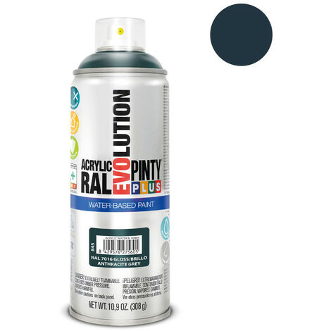 Peinture à base d'eau PintyPlus Evolution - RAL 7016 Gris anthracite sophistiqué 520cc