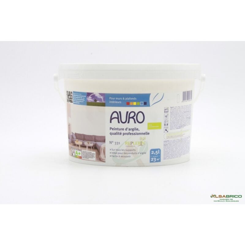 Peinture à l'argile Auro n°331, Pot de 2.5L