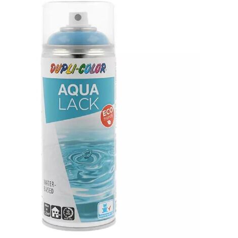 Peinture à L'Eau Aqua - Noir Profond Mat Ral 9005 Duplicolor Aérosol 350ml - MO252563