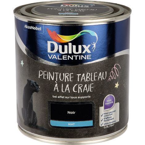 Peinture à tableau DULUX - Noir - 500 ml