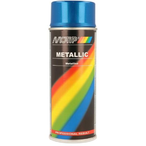 Peinture Acryl 54700 Bleu Metallise 400 Ml Motip