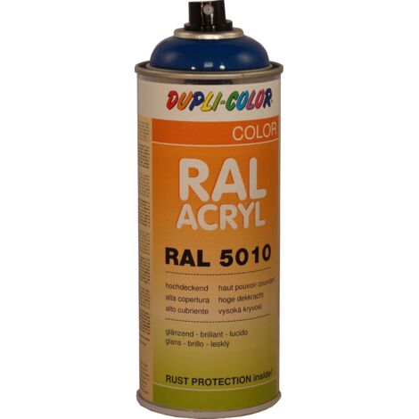 Peinture Acryl Duplicolor Ral 400ml Bleu Gentiane