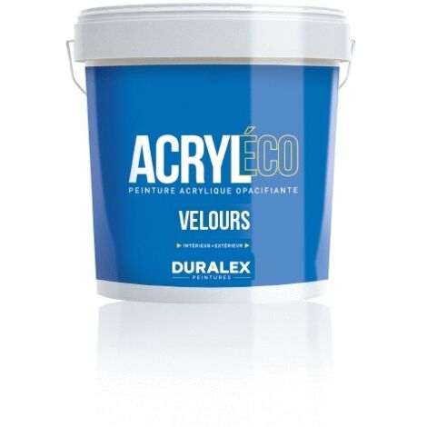 Peinture Acryl éco velours gamme pro 15l DURALEX 117100221