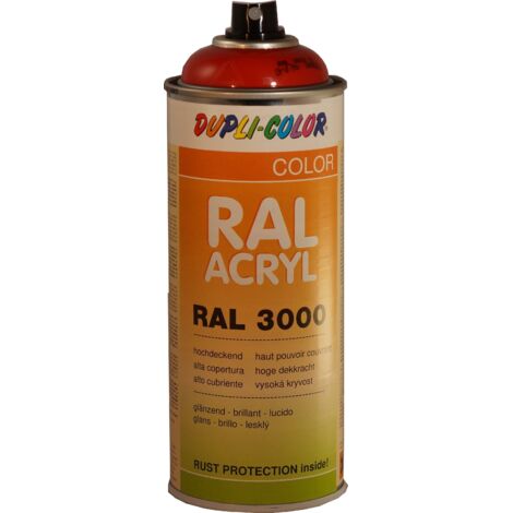 PEINTURE ACRYL RAL3000 BRILLANT 400ML DUPLI COLOR