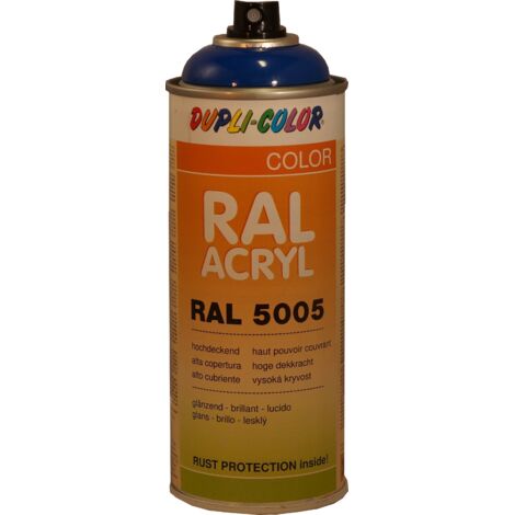 PEINTURE ACRYL RAL5005 BRILLANT 400ML DUPLI COLOR