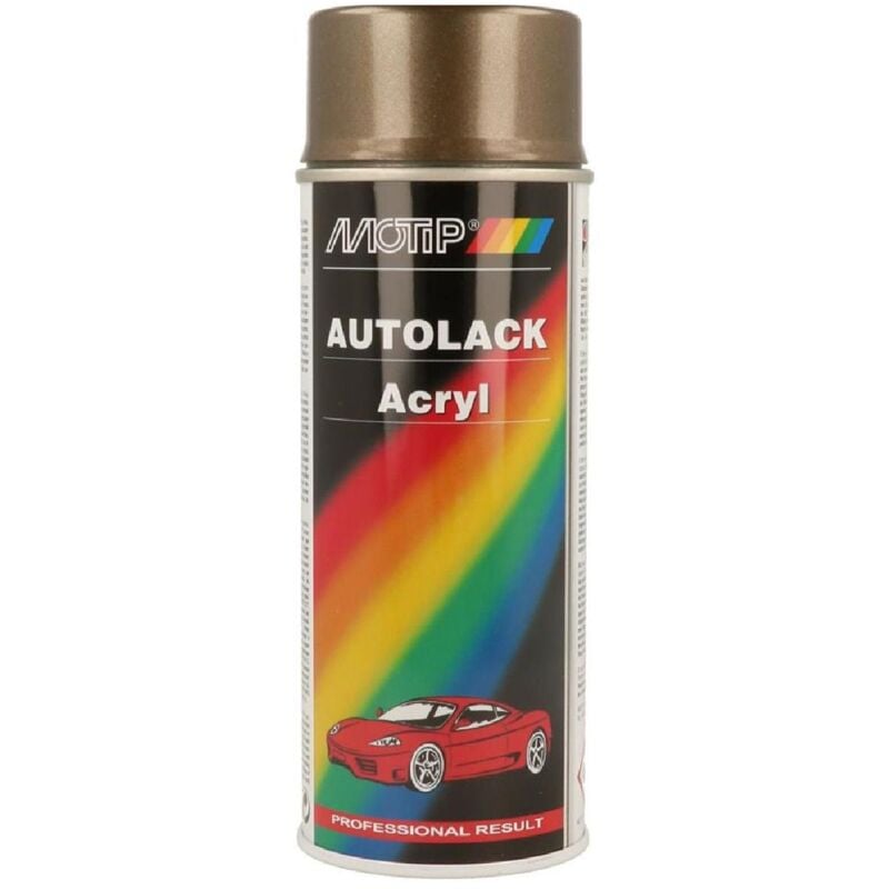 Motip - Peinture Acrylique 51230 Metallise Kompakt 400ml marron