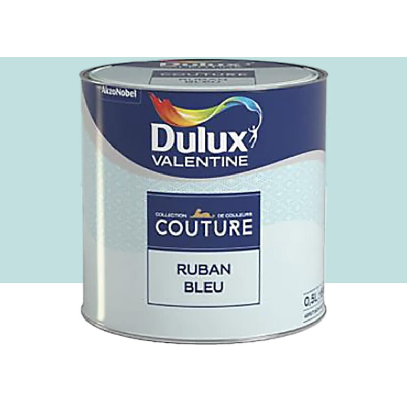 Peinture acrylique Dulux Valentine Couture Ruban bleu 0,5 l