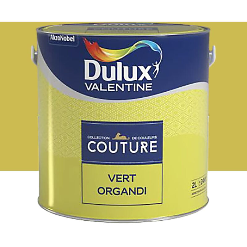 Peinture acrylique Dulux Valentine Couture Vert organdi 2 l