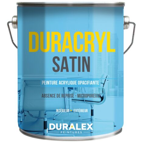 Peinture acrylique Duracryl Satin DX 61 blanc impérial 15L – DURALEX - 111100207
