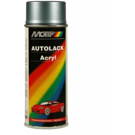 Peinture Acrylique Gris Metalise Spray 400ml Motip