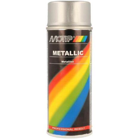 PEINTURE ACRYLIQUE KOMPAKT 51080 GRIS METALLISE 400ML MOTIP
