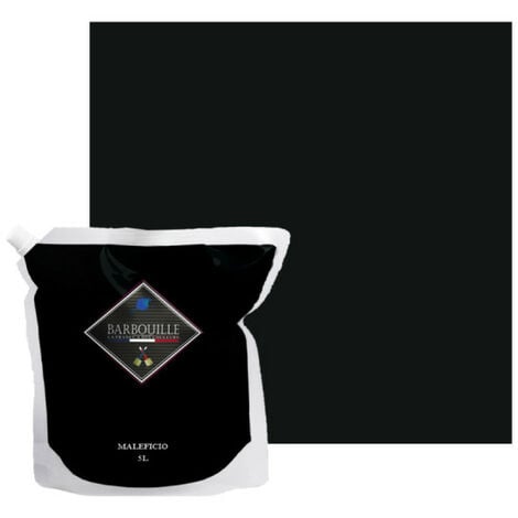 Peinture murs et boiseries GoodHome noir Liberty satin 2,5L