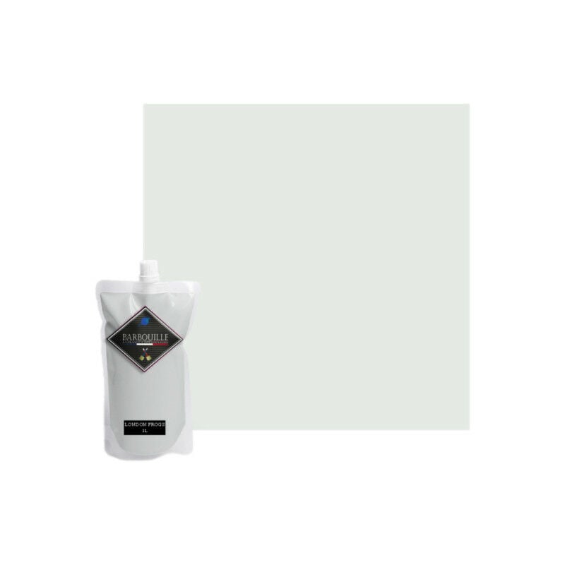 Peinture acrylique lessivable velours Barbouille Pour murs et plafonds - 1L - Blanc London frogs