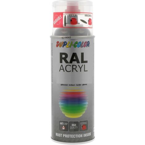Peinture Acrylique Ral6018 Brillant 400 Ml Dupli Color Vert jaune