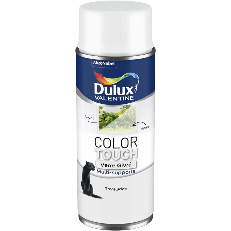 Dulux Valentine - Peinture Aérosol Color Touch - Effet Verre Givré 400 ml