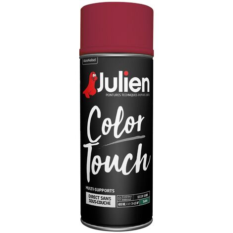 Peinture aérosol Color Touch multi-supports - Satin - Julien