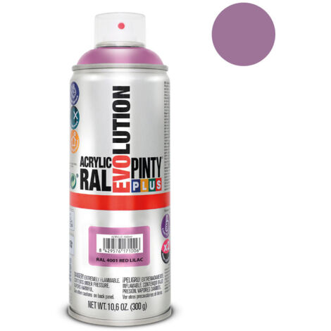 Peinture Aérosol Lilas Rouge Finition Brillante Rapide Et Durable - Pinty Plus