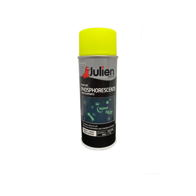Peinture aérosol Plasti Dip Phosphorescent Jaune 400 ml - Jaune