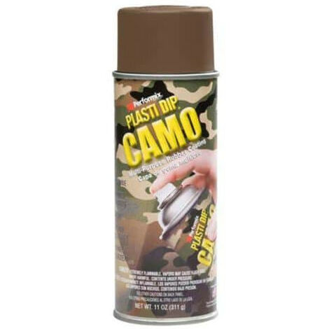 Peinture aérosol Plasti Dip Camouflage Marron 400 ml - Marron
