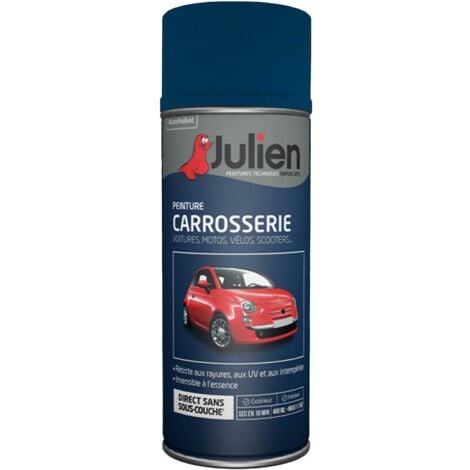 Peinture aérosol pour Carrosserie - Brillant Bleu Nacre 37124 - 400 ml - Julien