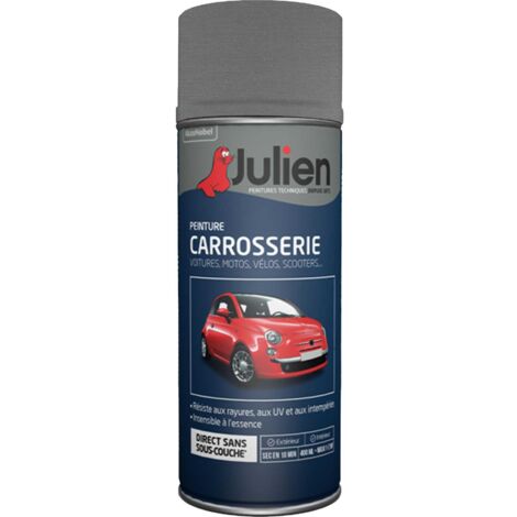 Peinture aérosol pour Carrosserie - Brillant Gris Thallium 37102 - 400 ml - Julien