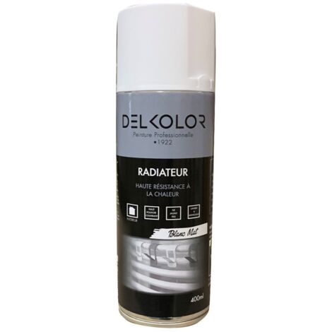 Peinture aérosol Radiateur Blanc mat 400ml | Couleur: Blanc