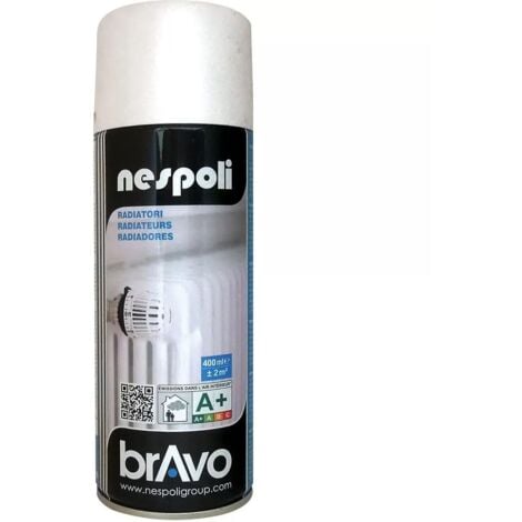 Peinture Aérosol radiateurs NESPOLI - Blanc 0,4 L