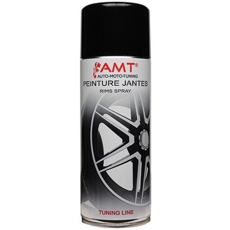 Peinture aérosol SPECIALE JANTES NOIR