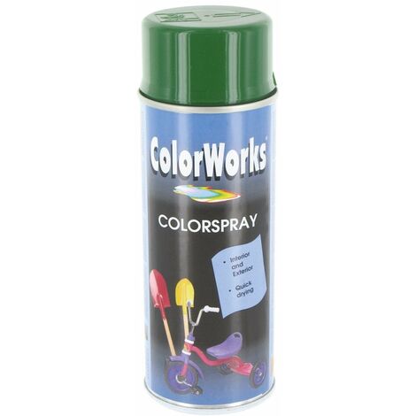 Peinture Aérosol Vert Ral 6002 Finition Brillante Vert Mousse Ral 6002 - Colorworks