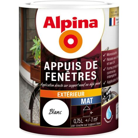 Peinture Alpina Appuis de fenêtres 0,75L
