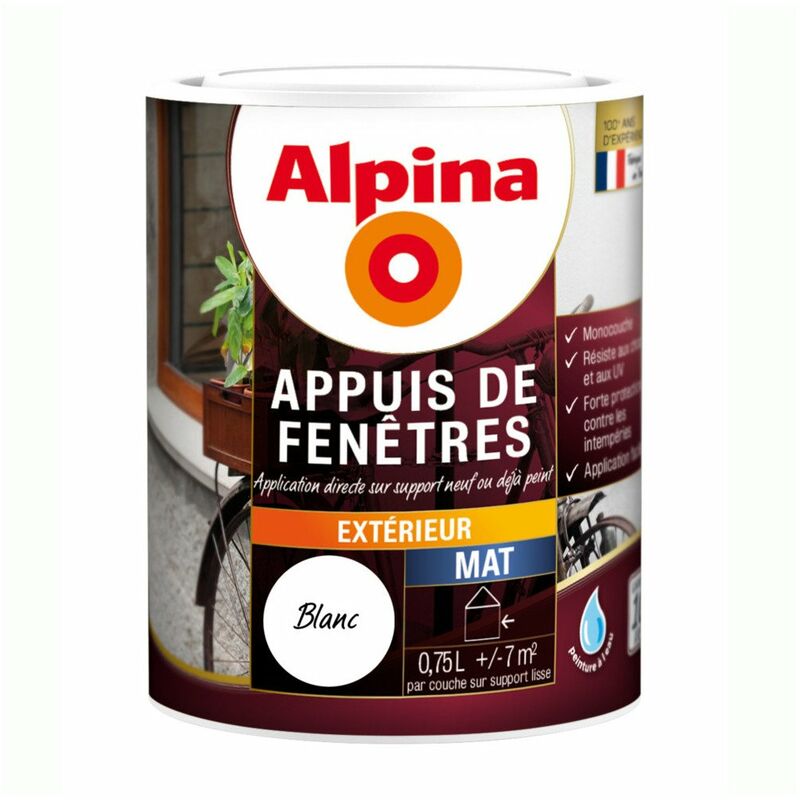 Appui Fenetre Gris Fume0l75 - Alpina