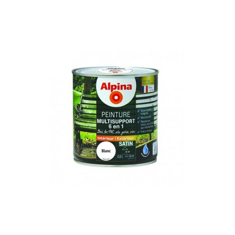 Multisupport satinée25lvertdegris - daw - Alpina