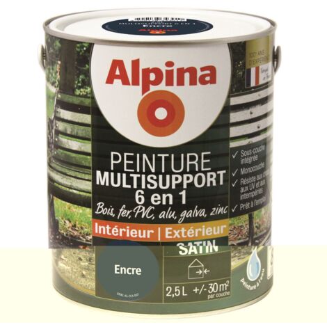 Peinture Alpina Multisupport 6 en 1 Satin 2,5L