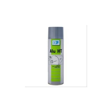 Peinture Alu H.T KF brillant - aérosol 650ml brut - 500ml net