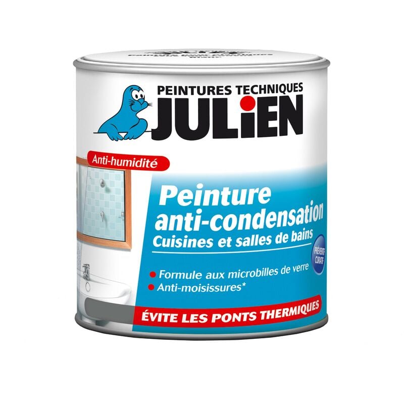 Peinture Anti-Condensation Mat Blanc 2,5 l Julien