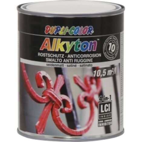 Peinture Anti Rouille Ral 9010 En Pot 750ml Dupli Color
