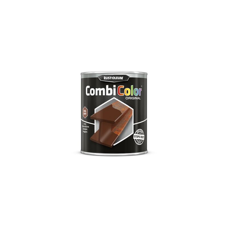 Rust-oleum - Peinture anti-rouille combicolor - brun rouge ral 8011 - 750 mL