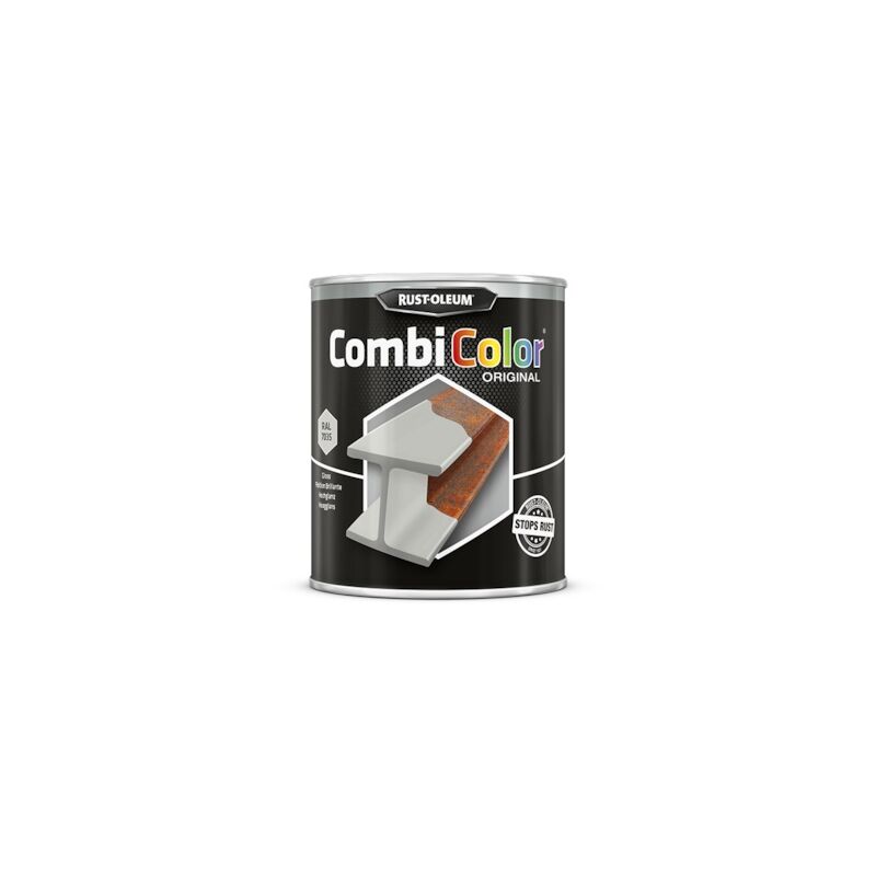 Rust-oleum - Peinture anti-rouille combicolor - gris clair ral 7035 - 750 mL