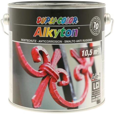 PEINTURE ANTIROUILLE RAL9005 SATINE POT 2,5L DUPLI COLOR