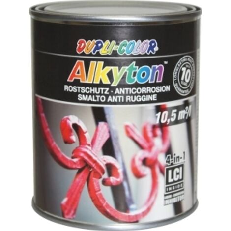 PEINTURE ANTIROUILLE RAL9006 ALKYTON 750ML DUPLI COLOR
