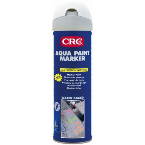 Peinture Aqua Paint en aérosol de 500 ml, blanc - CRC