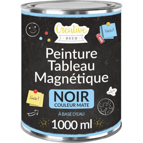 Peinture Ardoise Tableau Magnétique 1L - Pour Aimants Néodyme