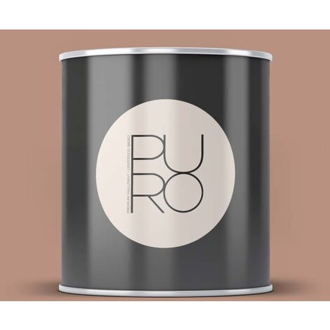 Peinture beige rose mat moderne et résistante Peinture satinée facile à appliquer Peinture PURO Premium C2026 2,5L