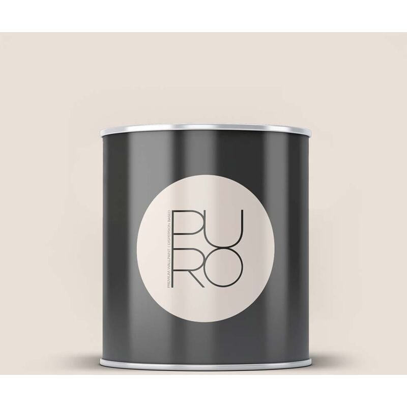 Peinture beige sable mat moderne et résistante Peinture satinée facile à appliquer Peinture puro Premium C7022 5L - Crème