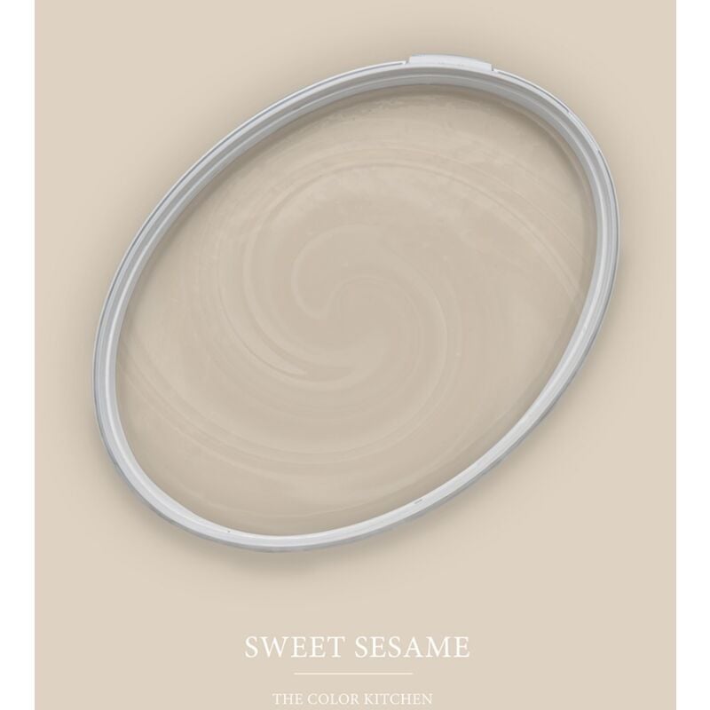 Peinture beige sésame mat moderne et résistante Peinture facile à appliquer Peinture The Color Kitchen TCK6000 5L - Beige