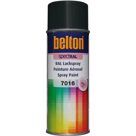 Peinture BELTON spectral satin 400ml gris anthracite - BELTON AUTO-K