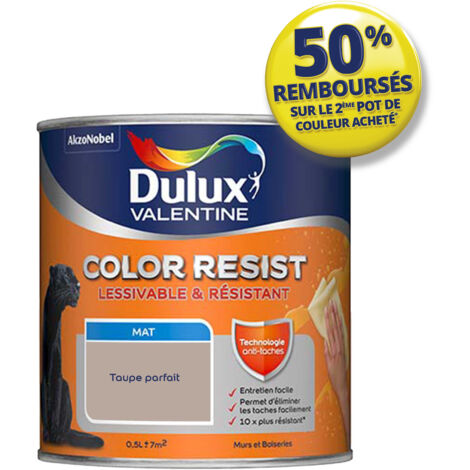 Peinture Couleur - Color Resist Murs & Boiseries - Dulux Valentine