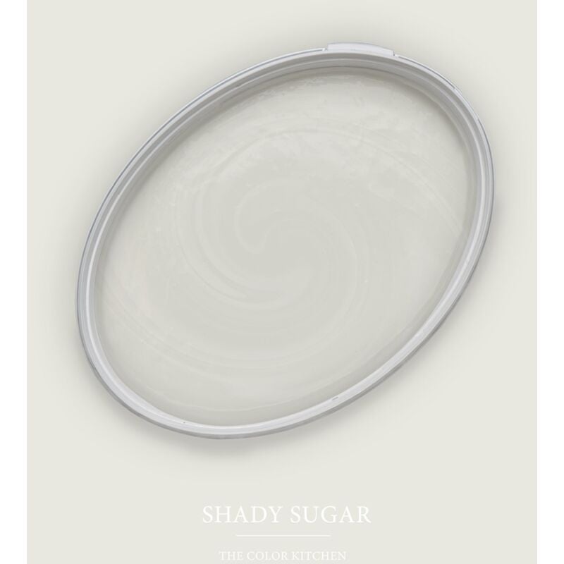 Peinture blanc cassé mat moderne et résistante Peinture facile à appliquer Peinture The Color Kitchen TCK1008 2,5L - Crème