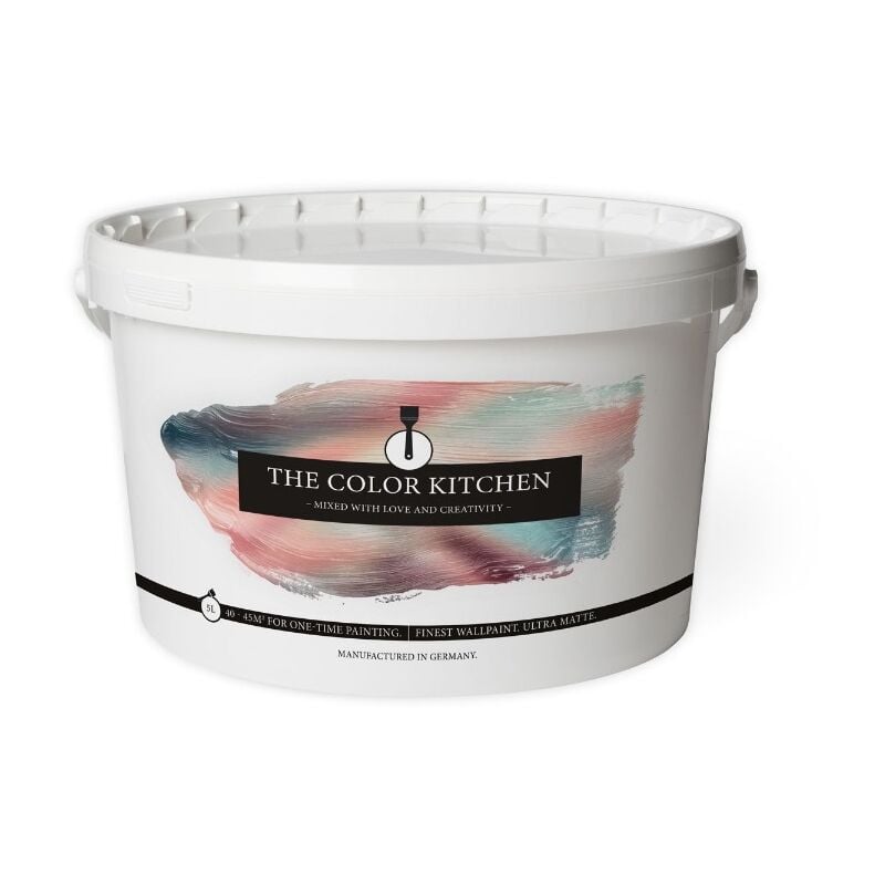 Peinture blanc mat moderne et résistante Peinture facile à appliquer Peinture The Color Kitchen TCK1000 10L - Blanc