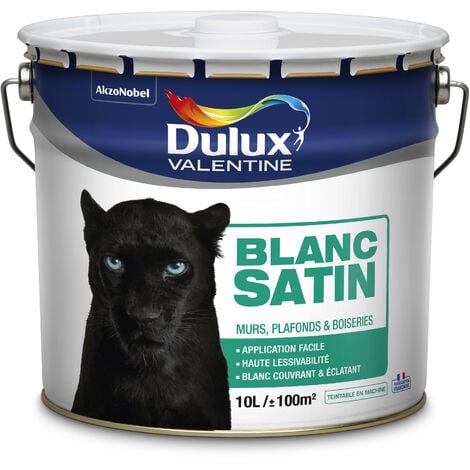 Peinture Blanche Bicouche pour Murs & Plafonds - Dulux Valentine